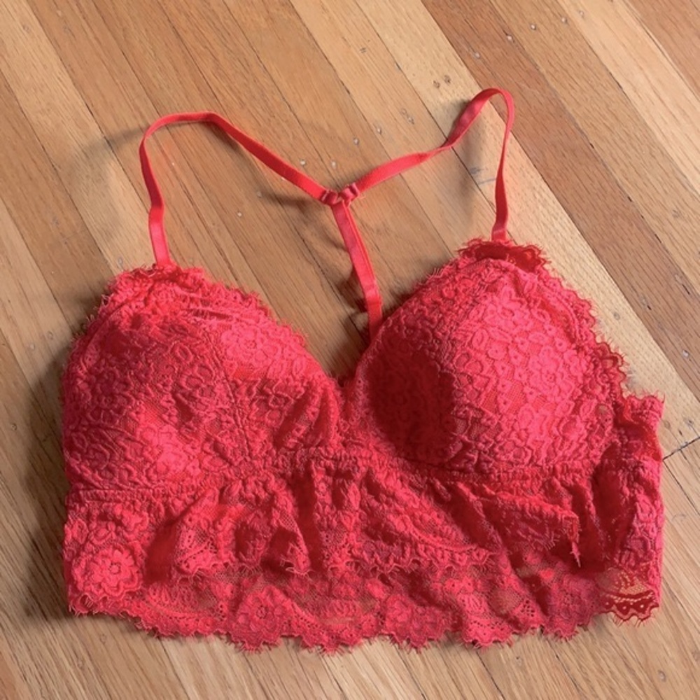AERIE lined racerback lace bralette